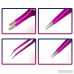 Refaxi 4pcs Pincettes Colorées Électrolytiques Pinces Anti-statiques En Acier Inoxydable De Précision B07V56JVKQ